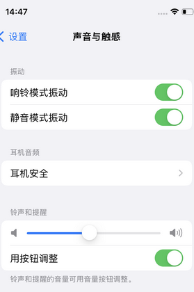 阿拉善苹果锁屏维修分享iPhone锁屏时声音忽大忽小调整方法