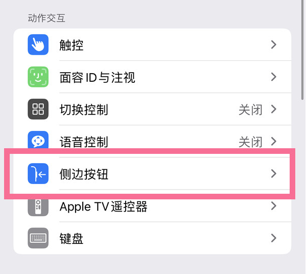 阿拉善苹果14维修店分享iPhone14 Plus侧键双击下载功能关闭方法 