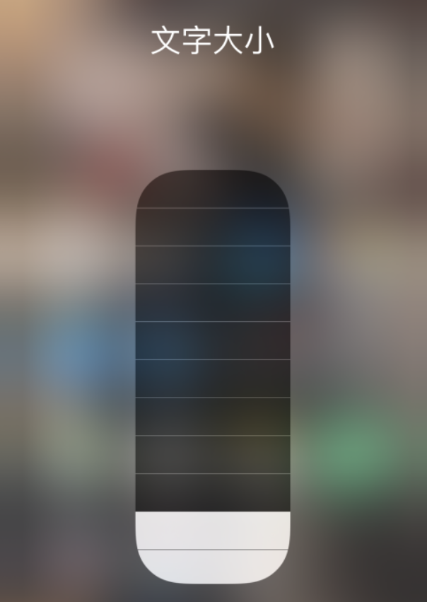阿拉善苹果手机维修分享小技巧：在 iPhone 控制中心快速调节字体大小 