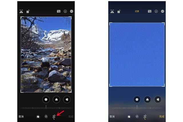 阿拉善苹果手机维修分享iPhone手机如何使用裁剪功能隐藏照片 